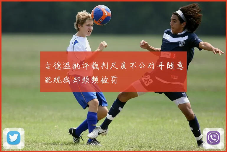 古德温批评裁判尺度不公对手随意犯规我却频频被罚